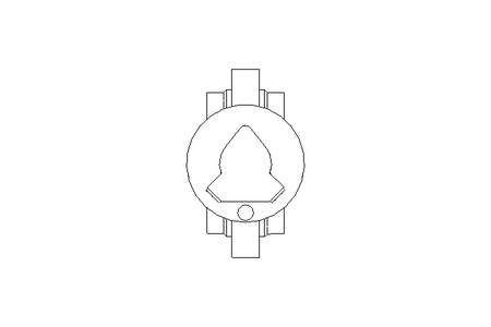 Disk valve, pn. 4510   DN 100