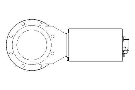 Disk valve, pn. 4510   DN 125