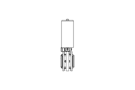 Flap valve, pn. K667D   DN 80