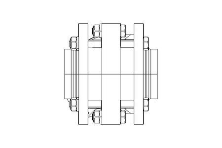 Flap valve, pn. K667D   DN 50