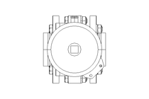 Flap valve, pn. K667D   DN 50