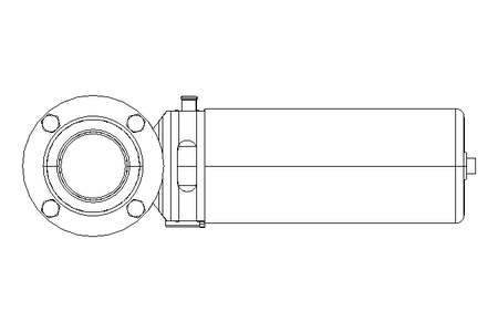 Flap valve, pn. K667D   DN 50