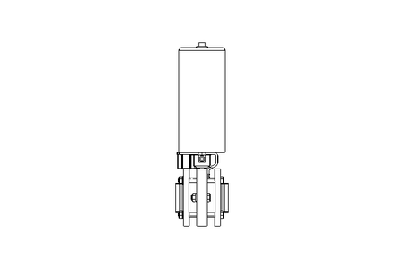 Flap valve, pn. K667D   DN 50