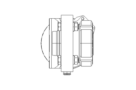 Butterfly valve, pn. K665D   DN 40