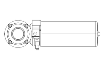 Butterfly valve, pn. K665D   DN 40