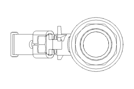 Ball valve 3/4" PN63 1.4408