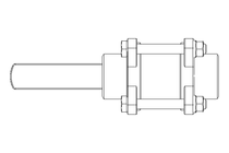 Ball valve operated manually ZE311066