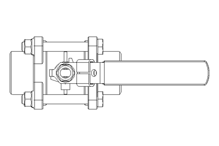 Ball valve operated manually ZE311066