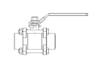 Ball valve operated manually ZE311066