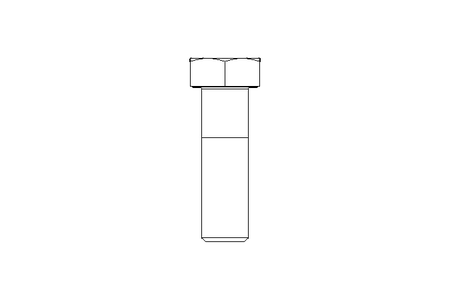 Tornillo cab. hexag. M24x80 A2 50