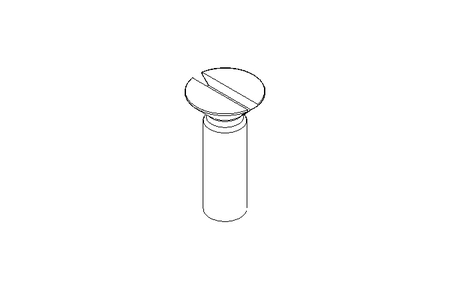 Countersunk head screw M6x20 A2 ISO2009