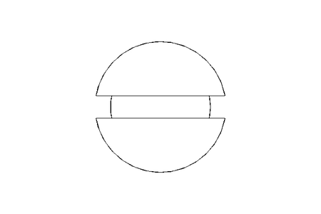 SLOTTED COUNTERSUNK SCREW A2-70