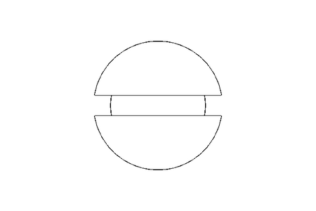 SLOTTED COUNTERSUNK SCREW A2-70