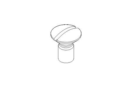 Countersunk screw M 8 x 16