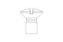 Countersunk screw M 8 x 16