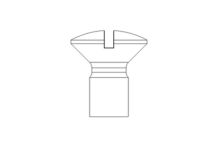 Countersunk screw M 8 x 16