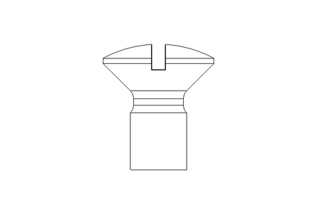 Countersunk screw M 8 x 16