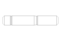 Stiftschraube M10x50 A2 DIN938