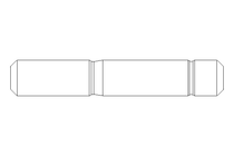 Stiftschraube M10x50 A2 DIN938