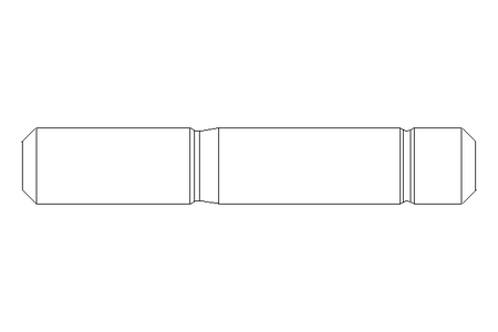 Stud bolt M10x50 A2 DIN938