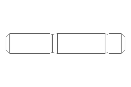 Goujon fileté M10x50 A2 DIN938