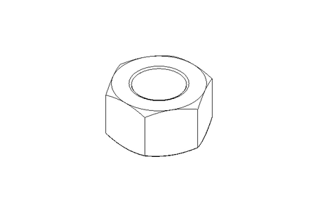 Écrou hexagonal M27 A2 DIN934