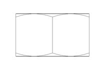 Écrou hexagonal M27 A2 DIN934