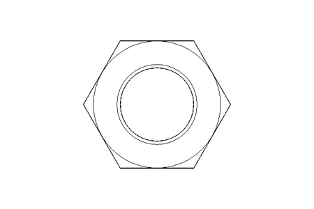 Hexagon nut M27 A2 DIN934