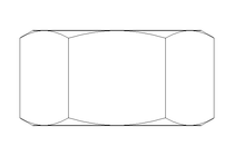 Hexagon nut M36x1,5 A2 ISO4032