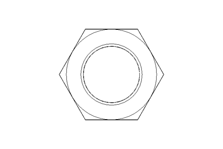 Hexagon nut M36x1.5 A2 ISO4032