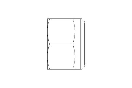 Tuerca hexagonal M12 St-Zn DIN982