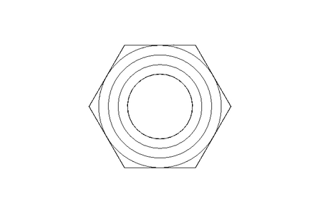 Écrou hexagonal M12 St-Zn DIN982