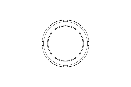 Porca ranhurada M65x2 ST