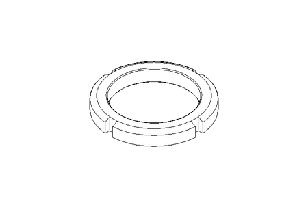 Slotted nut M90x2 ST