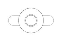 Ring nut M20 C15E-Zn DIN582