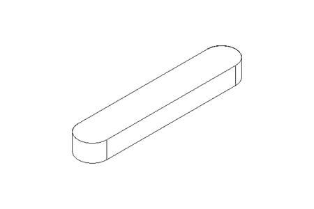 Chaveta DIN6885-1 A 100x18x11 1.4571